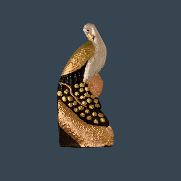 Chinese Crane Small Mini Figurine - Picture 2 of 7